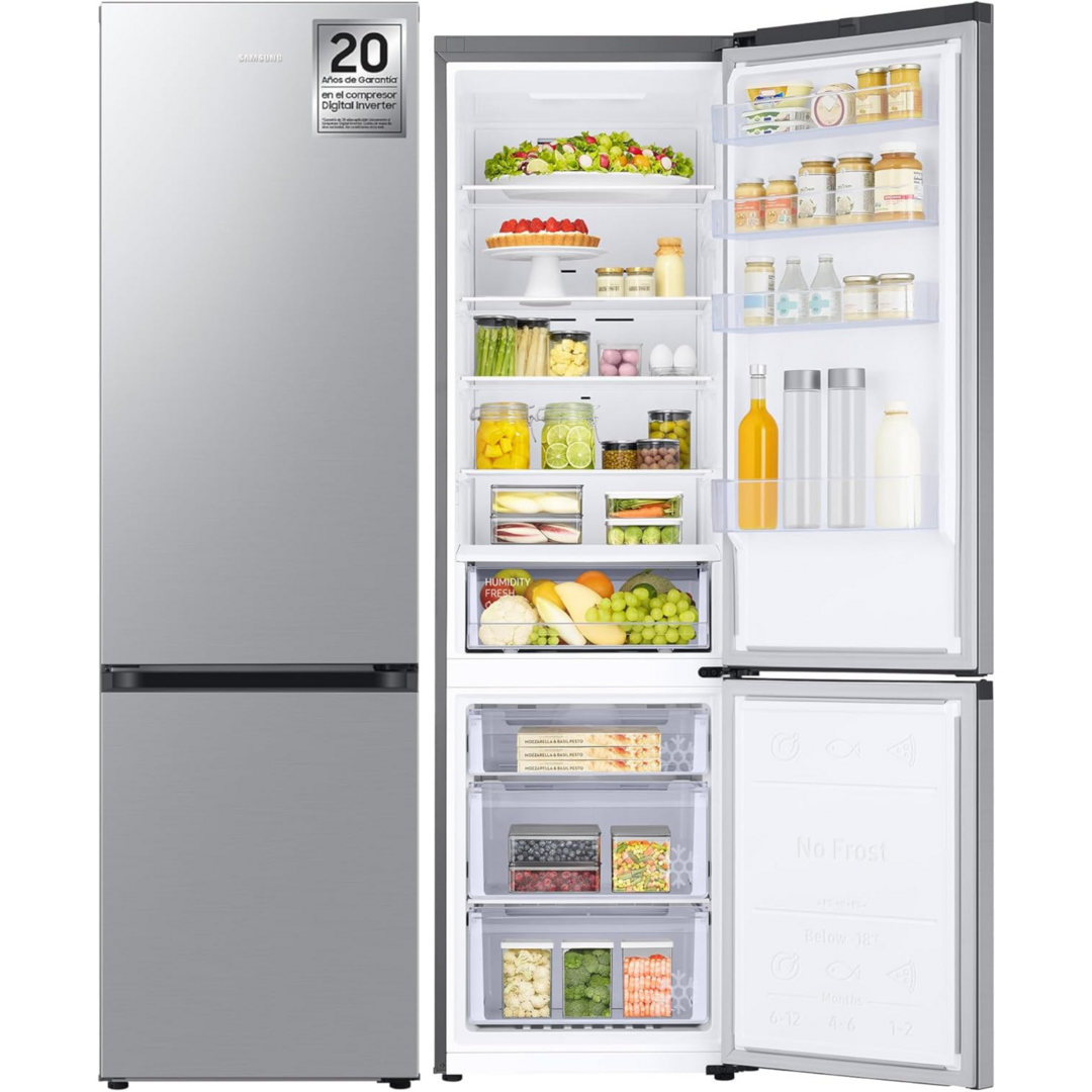FRICOM. SAMSUNG RB38C600ESAEF 203x60 INOX